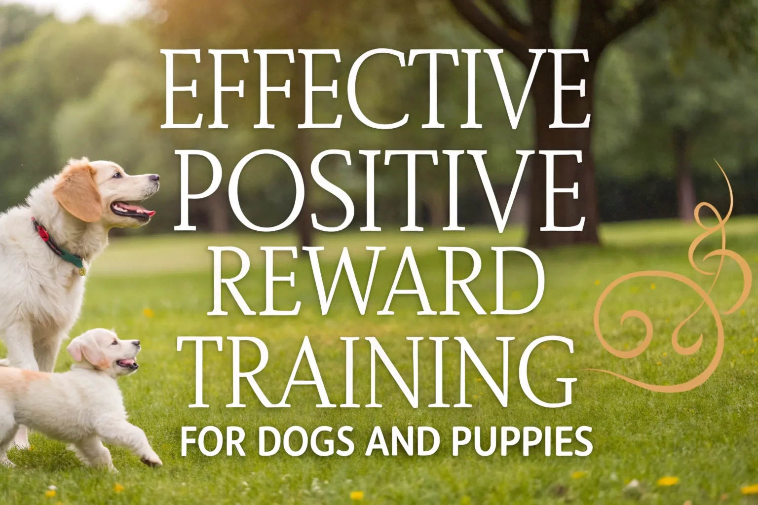 Effective Positive Reward Training for Dogs and Puppies