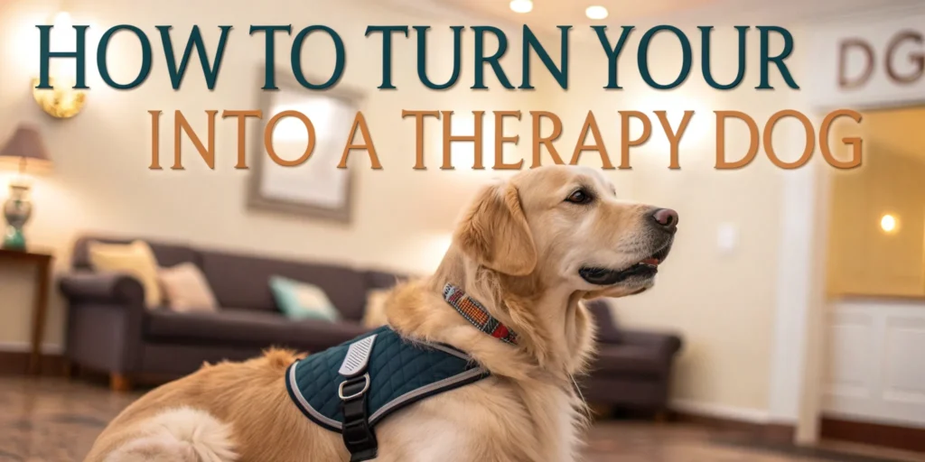 How to Turn Your Dog Into a Therapy Dog